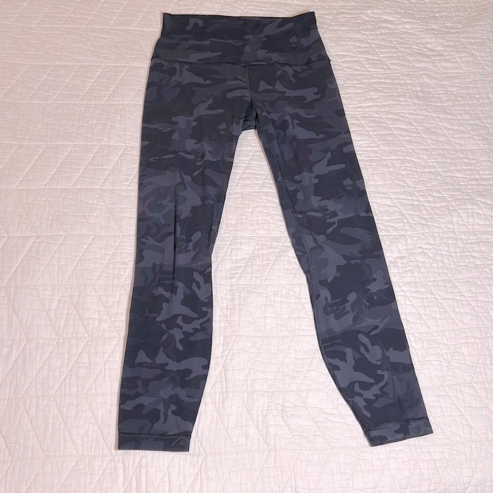 lululemon Black Camouflage Leggings